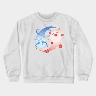 Yin yang Spirits - Hutao & Qiqi Crewneck Sweatshirt